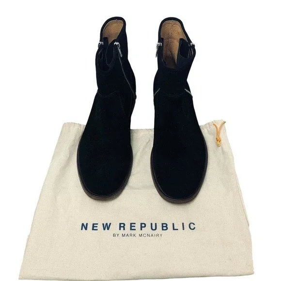 New Republic by Mark McNairy Terrance Boots Mens Size 12 Side Zip NWOT $180